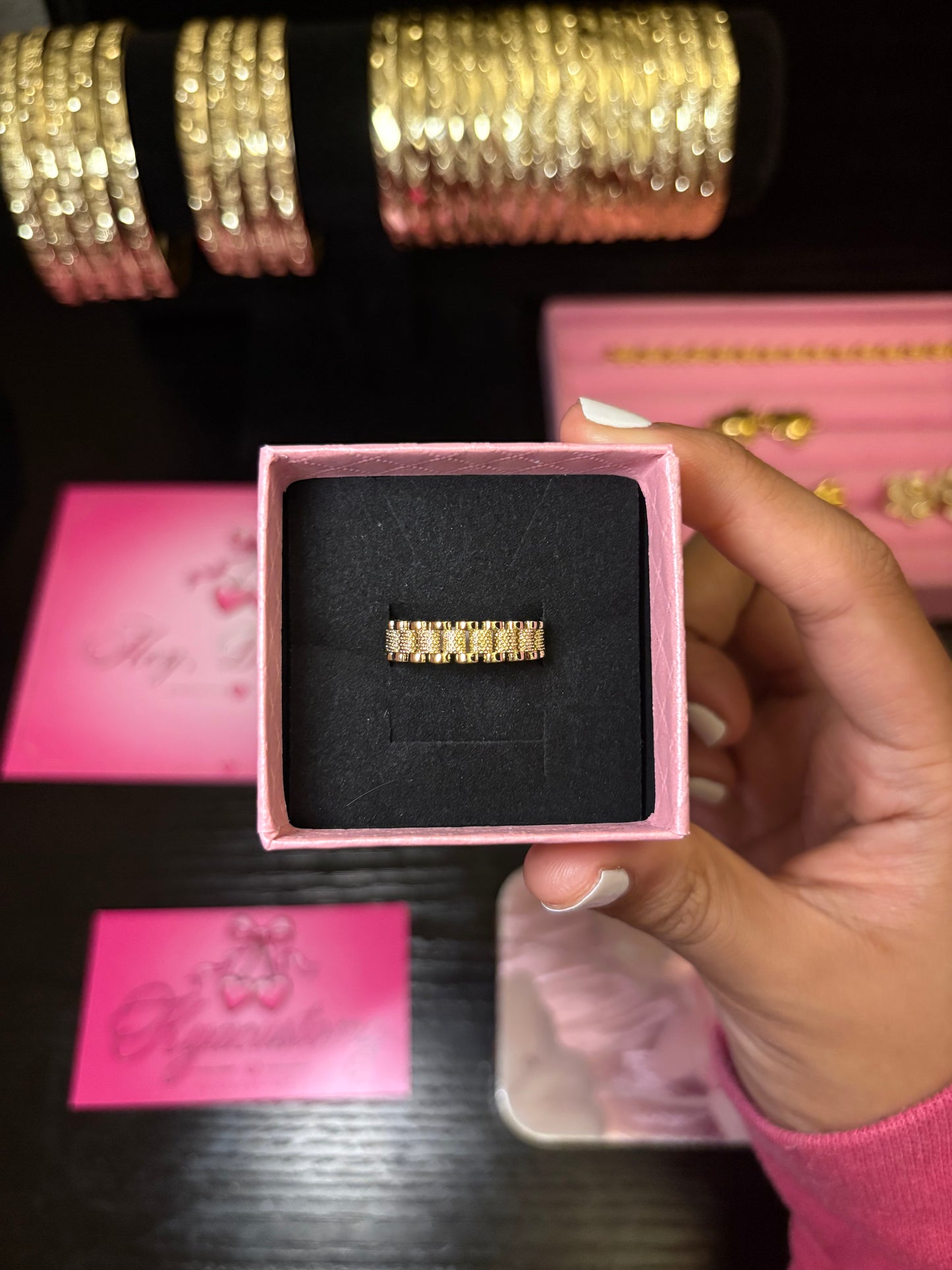 Rolex band ring