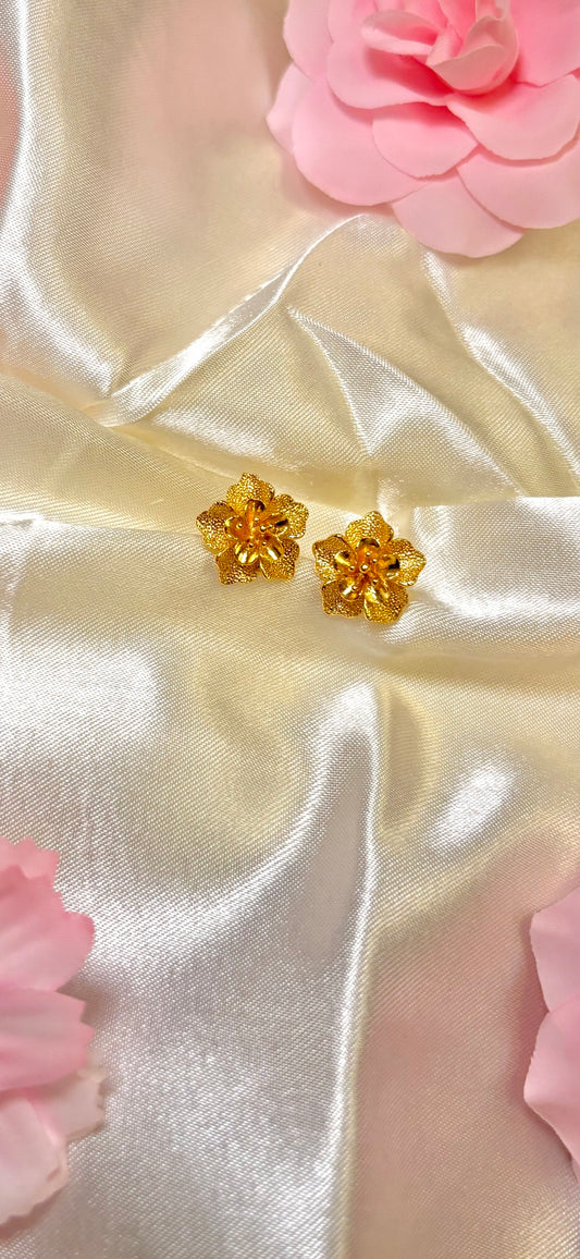 24k Blossom earrings